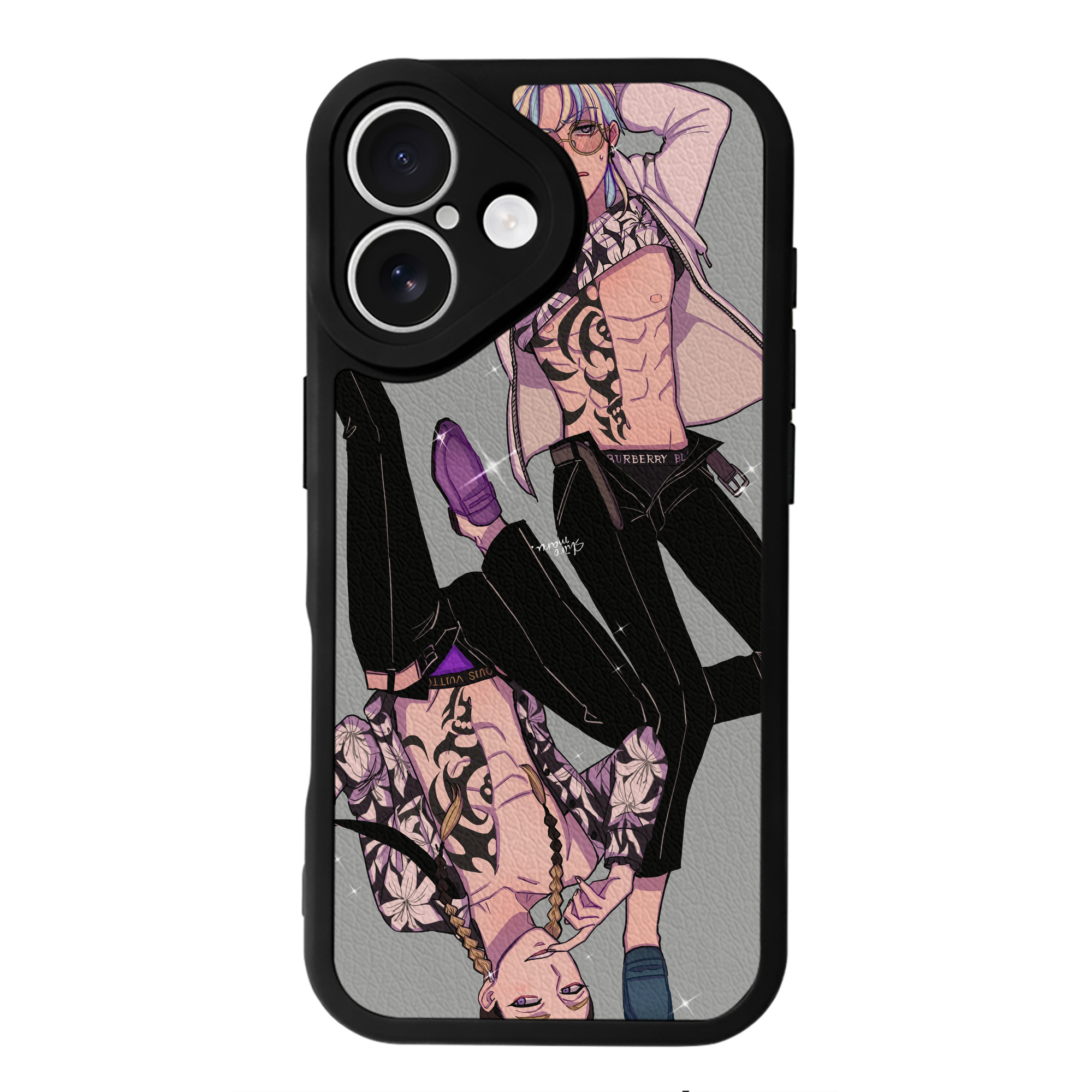 （画像用） 東京リベンジャーズ Tokyo Revengers 【iPhone 16シリーズ対応】シリコンスマホケース（レザー調） 材質：シリコン